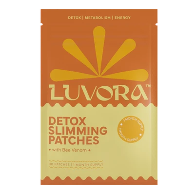 Pouch of Luvora Detox Slimming Patches with 30 bee venom slimming patches
